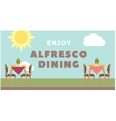 Enjoy Alfresco Hospitality Banner