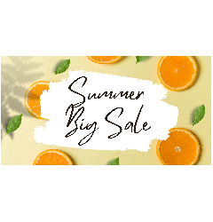 Summer Big Sale Banner - 6ft x 3ft