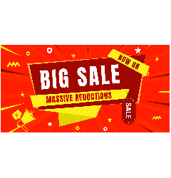 Massive Reductions Banner - 6ft x 3ft