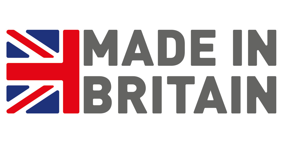 Discount displays banner made in Britain logo